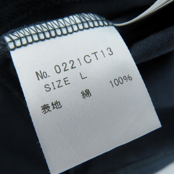 実際に弊社で買取させて頂いた【未使用】HYSTERIC GLAMOUR/ヒステリックグラマー RATED TEE ガール プリント Tシャツ 0221CT13  Lの画像 3枚目