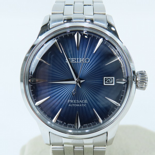 実際に弊社で買取させて頂いた【保証期間内】SEIKO/セイコー PRESAGE/プレザージュ 自動巻き 腕時計 SARY123 4R35-01T0