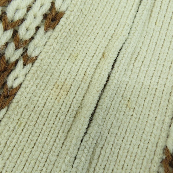 実際に弊社で買取させて頂いたPENDLETON/ペンドルトン ジップアップ カーディガンジャケット/カウチンジャケット/Mの画像 4枚目