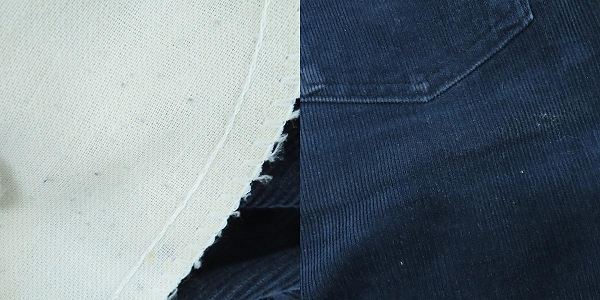 実際に弊社で買取させて頂いたLevis/リーバイス 80s ヴィンテージ 刻印536 白タブ コーデュロイパンツ 519-1517 W32 L32の画像 9枚目