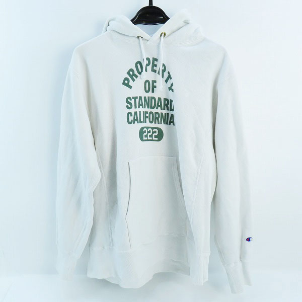 実際に弊社で買取させて頂いたChampion×STANDARD CALIFORNIA /チャンピオン REVERSE WEAVE/リバースウィーブ プルオーバーパーカー/フーディー C8-U111/L