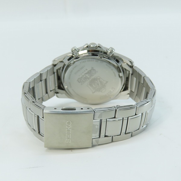 実際に弊社で買取させて頂いたSEIKO/セイコー ONE PIECE/ワンピース クォーツ 15周年記念コラボ 7T92-HASO 5000本限定【動作未確認】の画像 2枚目