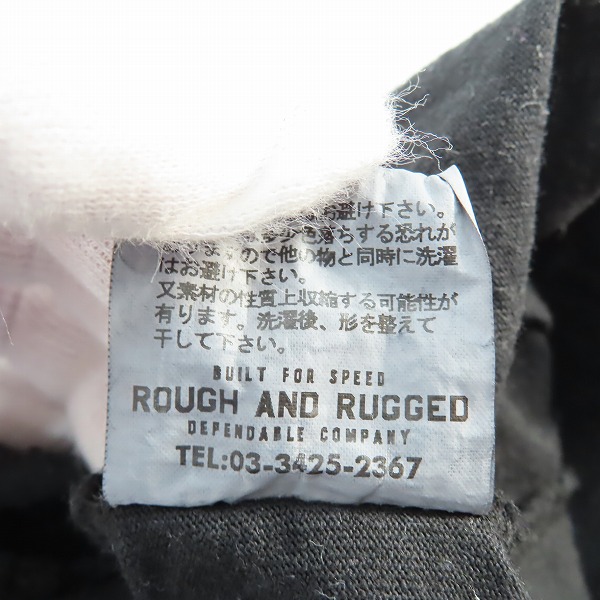 実際に弊社で買取させて頂いたROUGH AND RUGGED/ラフアンドラゲッド 長袖 カットソー/Mの画像 4枚目