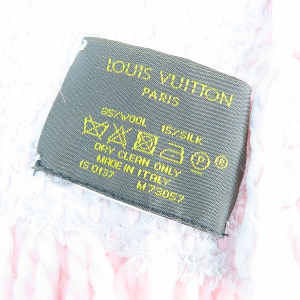 実際に弊社で買取させて頂いたLOUIS VUITTON/ルイヴィトン LV エシャルプ・ロゴマニア マフラー M73057の画像 1枚目