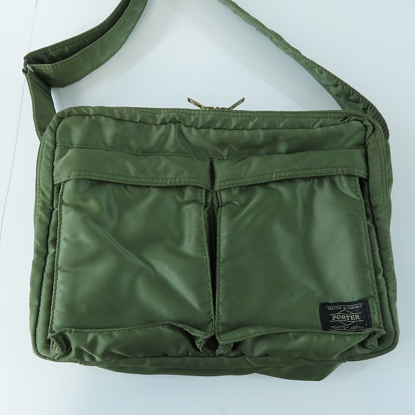 実際に弊社で買取させて頂いたPORTER/ポーター TANKER/タンカー ショルダーバッグ カーキ