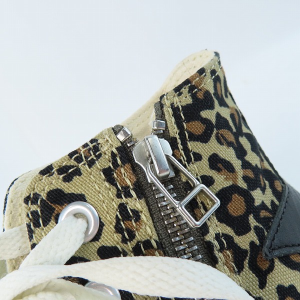 実際に弊社で買取させて頂いたCONVERSE/コンバース ALL STAR BS LD Z HI サイドジップハーカットスニーカー 1CL617/25の画像 6枚目