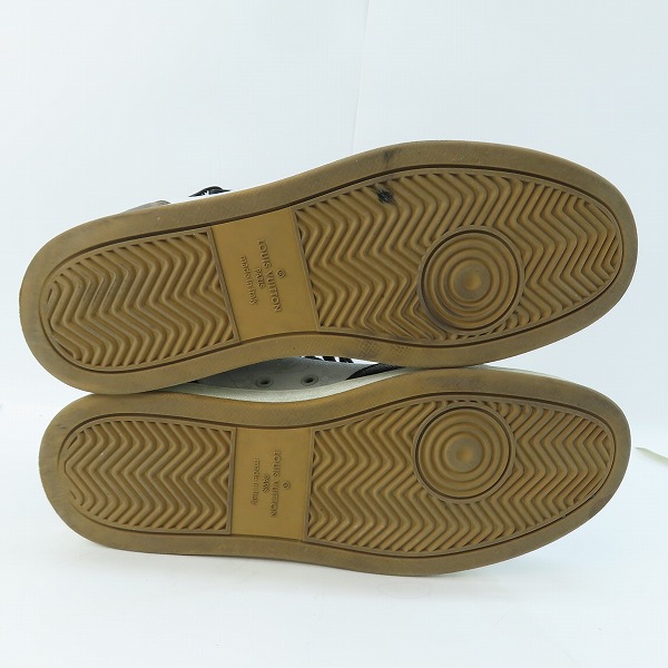 実際に弊社で買取させて頂いたLOUIS VUITTON/ルイ・ヴィトン リヴォリライン モノグラム ハイカットスニーカー 1A44VQ/8の画像 2枚目