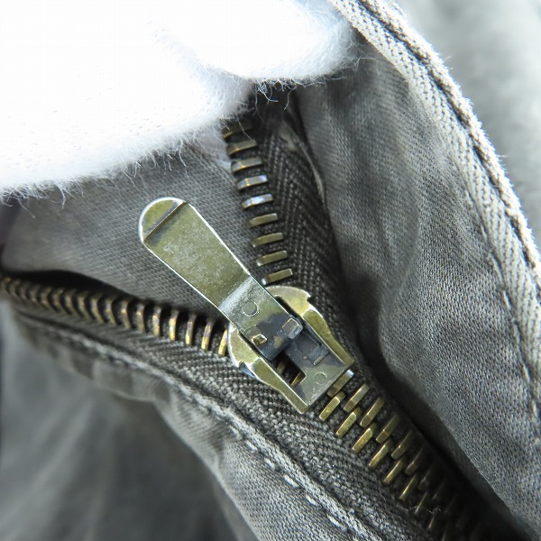 実際に弊社で買取させて頂いたkiminori morishita/キミノリモリシタ レザー レース カーゴパンツ 7717305-1 7/52の画像 6枚目