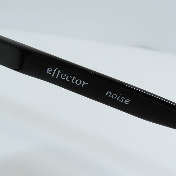実際に弊社で買取させて頂いたEFFECTOR/エフェクター noise/ノイズ 眼鏡/メガネフレーム/アイウェアの画像 5枚目