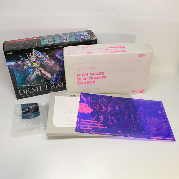 実際に弊社で買取させて頂いた【未組立】BANDAI/バンダイ ガンダムエアリアル/デミトレーナー YOASOBIコレボレーションVer.の画像 9枚目