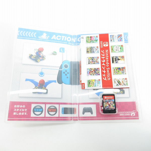 実際に弊社で買取させて頂いたNintendo Switch/ニンテンドー スイッチ ソフト 任天堂 マリオカート8 デラックスの画像 2枚目