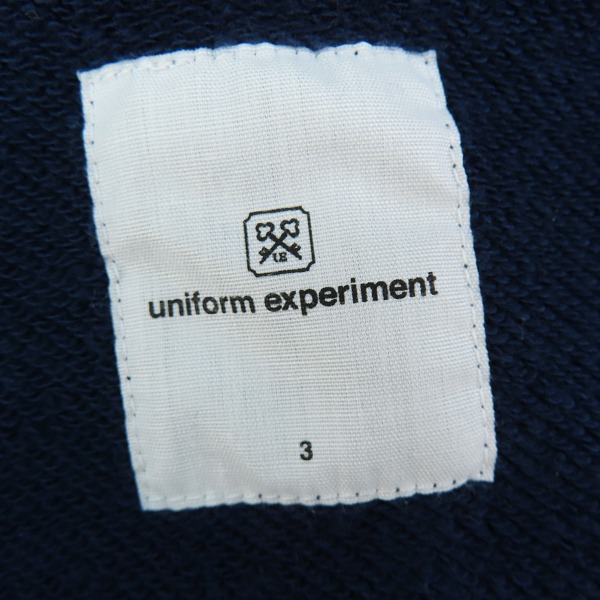 実際に弊社で買取させて頂いたuniform experiment/ユニフォームエクスペリメント STAR PRINT ZIP UP PARKA/スター ジップアップ パーカー UE-156143/3の画像 2枚目