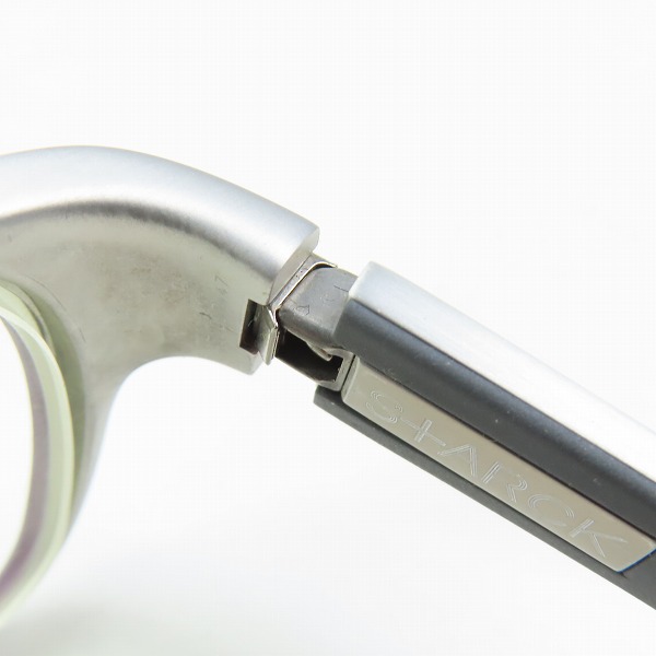実際に弊社で買取させて頂いたalain mikli×STARCK EYES/アランミクリ×スタルクアイズ ALU-X 3 アルミ合金 メタル メガネフレーム/アイウェア P0303.05の画像 4枚目