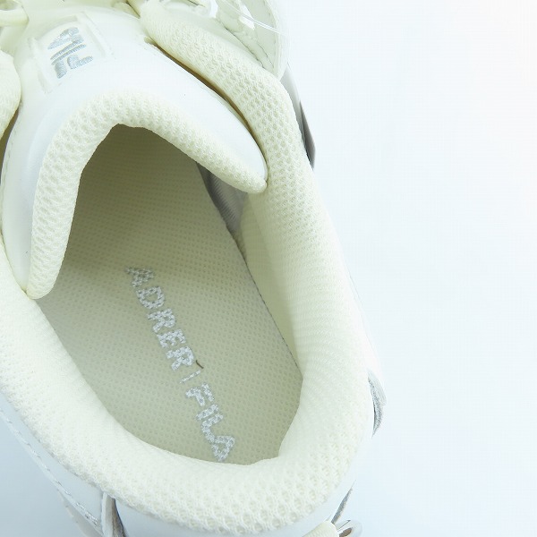実際に弊社で買取させて頂いた【未使用】FILA/フィラ PROVENANCE X ADRER/プロヴィナンス×アドラー 別注限定 厚底スニーカー UFW24049 103/26.0の画像 4枚目