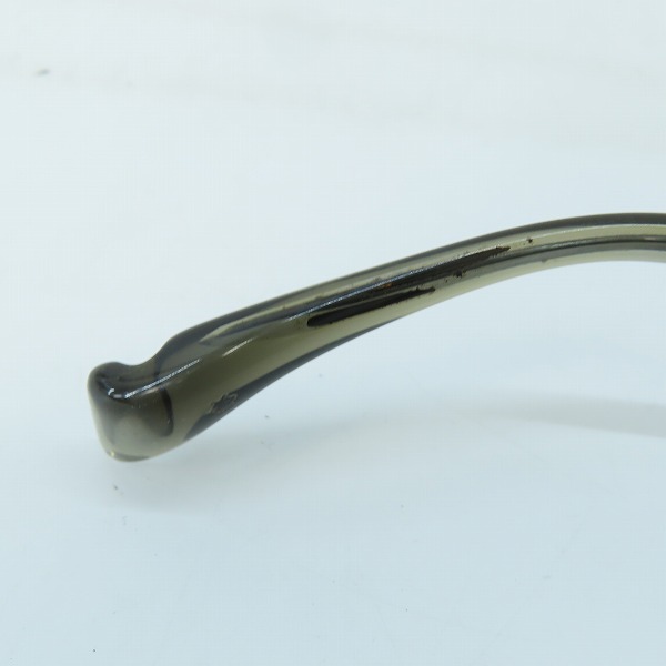 実際に弊社で買取させて頂いた999.9/フォーナインズ ハーフリム アイウエア/メガネフレーム S-315Tの画像 9枚目