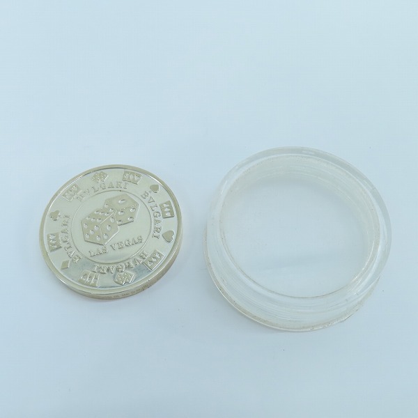 実際に弊社で買取させて頂いたBVLGARI/ブルガリ ラスベガス限定 コイン/メダルの画像 4枚目