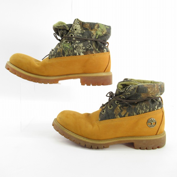 実際に弊社で買取させて頂いたTimberland/ティンバーランド ロールトップブーツ 39578/10の画像 3枚目