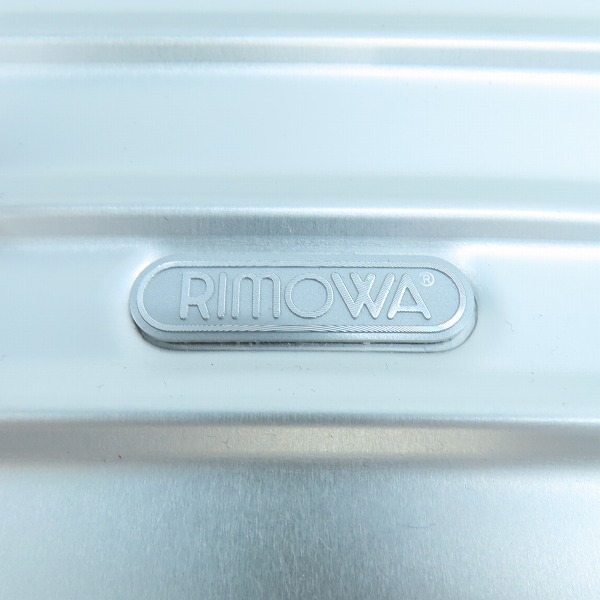 実際に弊社で買取させて頂いたRIMOWA/リモワ TOPAS PILOT TROLLEY/トパーズパイロットトローリー キャリーケース 2輪 920.50.002 29Lの画像 3枚目