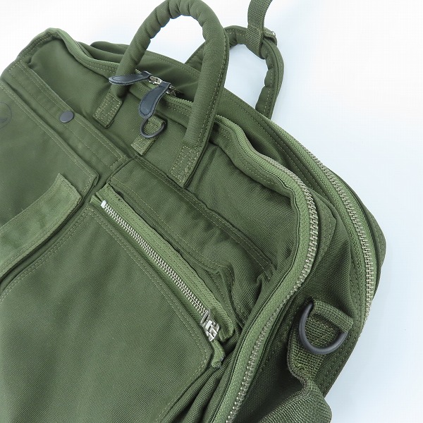 実際に弊社で買取させて頂いたPORTER/ポーター P.Y. AIR FORCE P-2Y バッグの画像 9枚目