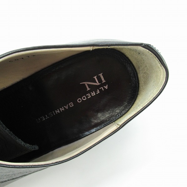 実際に弊社で買取させて頂いたalfredoBANNISTER IN/アルフレッドバニスター レザーシューズ/41の画像 4枚目