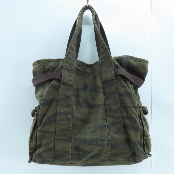 実際に弊社で買取させて頂いたPORTER/ポーター 70th Anniversary GREEN EYE グリーンアイ トートバッグの画像 1枚目