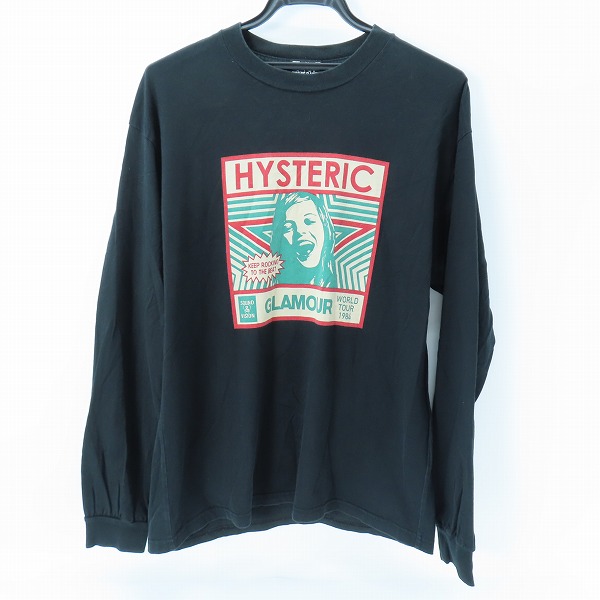 実際に弊社で買取させて頂いたHYSTERIC GLAMOUR/ヒステリックグラマー 長袖Tシャツ カットソー 02193CL07/M