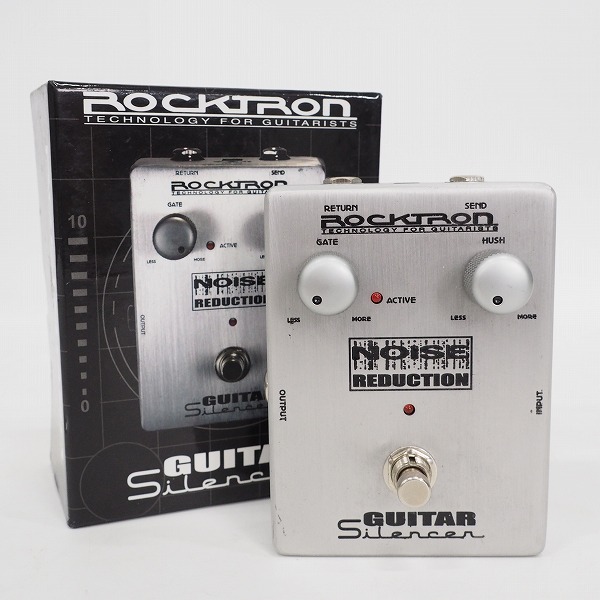 実際に弊社で買取させて頂いたRocktron/ロックトロン Guitar Silencer Noise reduction/ギター用ノイズリダクション エフェクター【動作確認済】