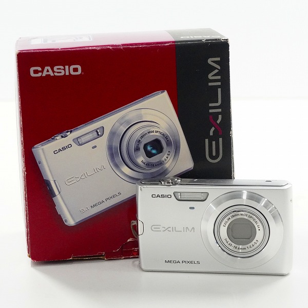 実際に弊社で買取させて頂いたCASIO/カシオ EX-Z250 EXILIM エクシリム コンパクトデジタルカメラ 簡易動作確認済み