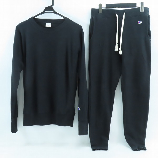実際に弊社で買取させて頂いたChampion/チャンピオン REVERSE WEAVE/リバースウィーブ スウェットトレーナー/パンツ セットアップ/L
