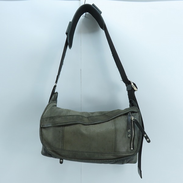 実際に弊社で買取させて頂いたmaster-piece/マスターピース レザー メッセンジャーバッグ 222101