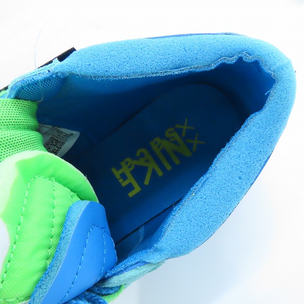 実際に弊社で買取させて頂いた【未使用】NIKE×KAWS×sacai/ナイキ×カウズ×サカイ BLAZER LOW/ブレーザーロー ネプチューンブルー DM7901-400/28.5の画像 4枚目