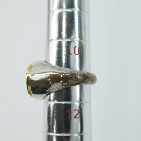 実際に弊社で買取させて頂いたAMBUSH/アンブッシュ スマイル/ロゴ リング 11号の画像 7枚目