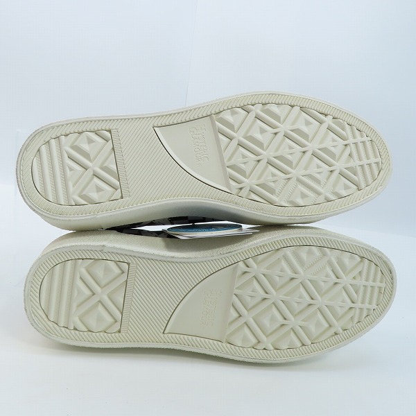 実際に弊社で買取させて頂いた【未使用】HYSTERIC GLAMOUR/ヒステリックグラマー チェック 厚底 スニーカー 02183QS01218/26の画像 2枚目