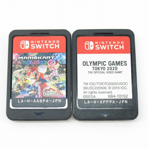 実際に弊社で買取させて頂いたニンテンドー スイッチ用 ソフト ワンピース 海賊無双4/マリオテニスエース/マリオカート8 他 6点セット【簡易動作確認済】の画像 3枚目