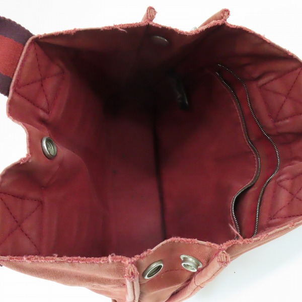 実際に弊社で買取させて頂いたHermes/エルメス フールトゥPM キャンバス ミニトートバッグの画像 3枚目