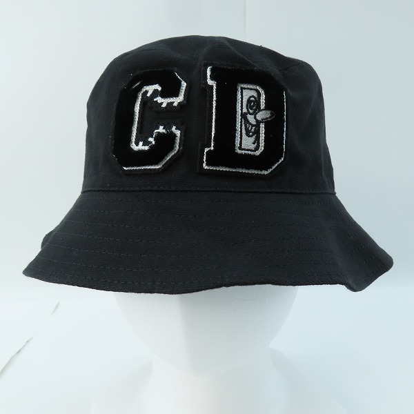 実際に弊社で買取させて頂いた【JPタグ】Dior Homme/ディオールオム ケニーシャーフ CDロゴ バケットハット/帽子 033C906O4511/Lの画像 1枚目
