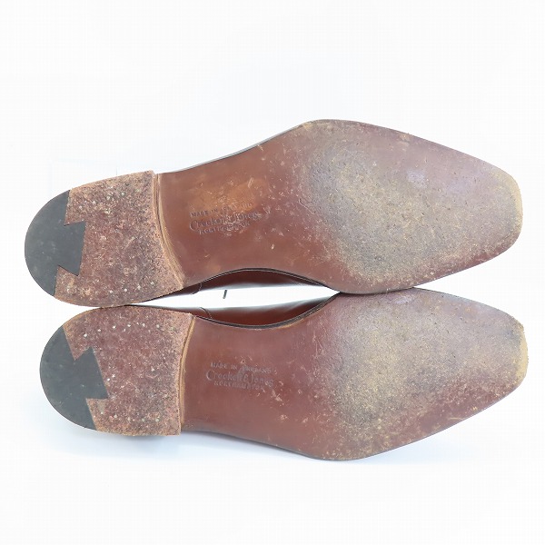 実際に弊社で買取させて頂いたCROCKETT&JONES/クロケットアンドジョーンズ STAMFORD/スタンフォード 9780-11B/6.5Dの画像 2枚目