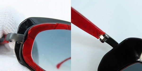 実際に弊社で買取させて頂いたalain mikli/アランミクリ フード付き サングラス/アイウェア 5018の画像 8枚目