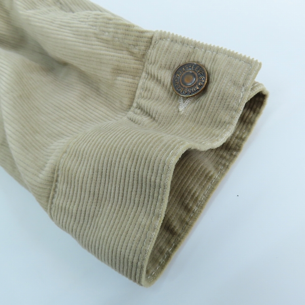 実際に弊社で買取させて頂いたLEVIS/リーバイス コーデュロイジャケット 70505-0217/40の画像 5枚目