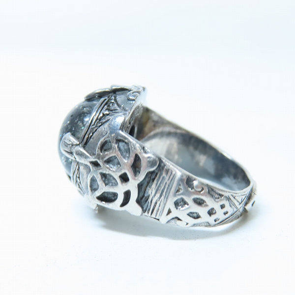 実際に弊社で買取させて頂いた【ギャラ付き】ZOCALO/ソカロ イスラミックラウンド リング 17.5号の画像 2枚目