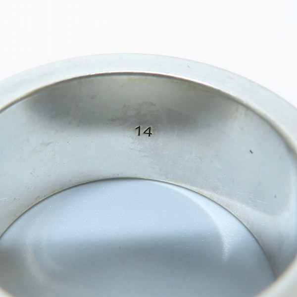 実際に弊社で買取させて頂いたGUCCI×adidas/グッチ×アディダス エングレービングリング 14 /13号の画像 6枚目