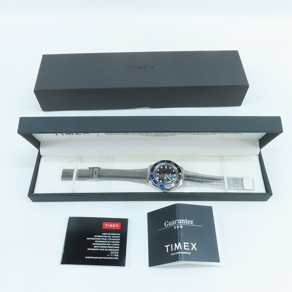 実際に弊社で買取させて頂いたTIMEX/タイメックス AUTOMATIC M79 自動巻き バットマン TW2U29500の画像 8枚目