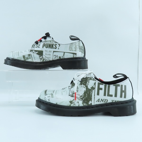 実際に弊社で買取させて頂いたDr.Martens/ドクターマーチン 1461 SEX PISTOLS 3EYE OXFORD SHOE/3ホール オックスフォード シューズ UK6の画像 3枚目
