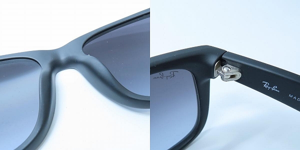 実際に弊社で買取させて頂いたRay-Ban/レイバン JUSTIN/ジャスティン サングラス/アイウェア RB4165-F 622/8Gの画像 3枚目