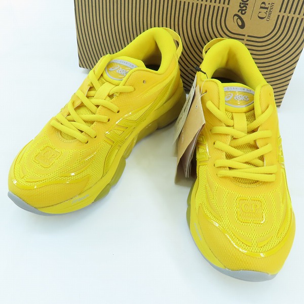 実際に弊社で買取させて頂いた【未使用】C.P. Company×Asics/シーピー カンパニー×アシックス Gel-Quantum 360 8 "Mission Yellow" 1203A507-750/22.5
