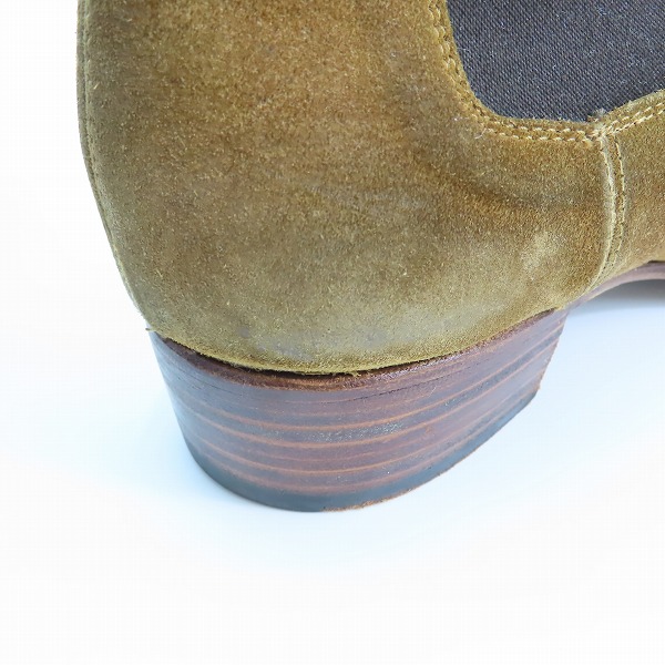 実際に弊社で買取させて頂いたSAINT LAURENT PARIS/サンローラン WYATT CHELSEA BOOT/サイドゴア チェルシーブーツ スウェードレザー 443213/41の画像 7枚目