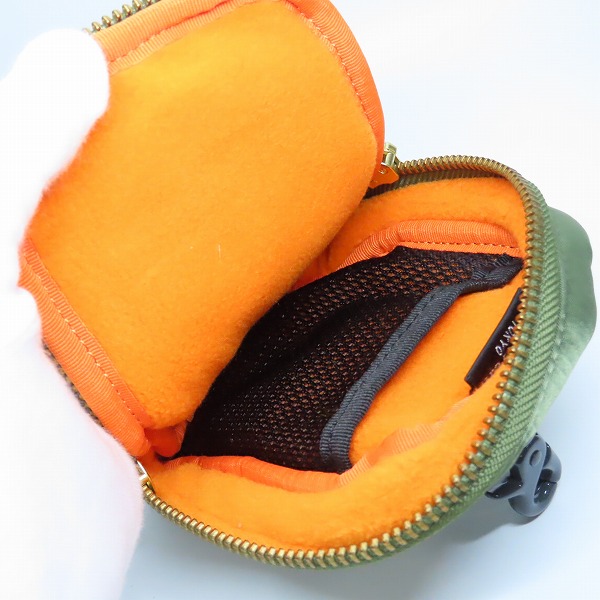 実際に弊社で買取させて頂いた(3)PORTER/ポーター TANKER/タンカー ポーチ カーキの画像 3枚目