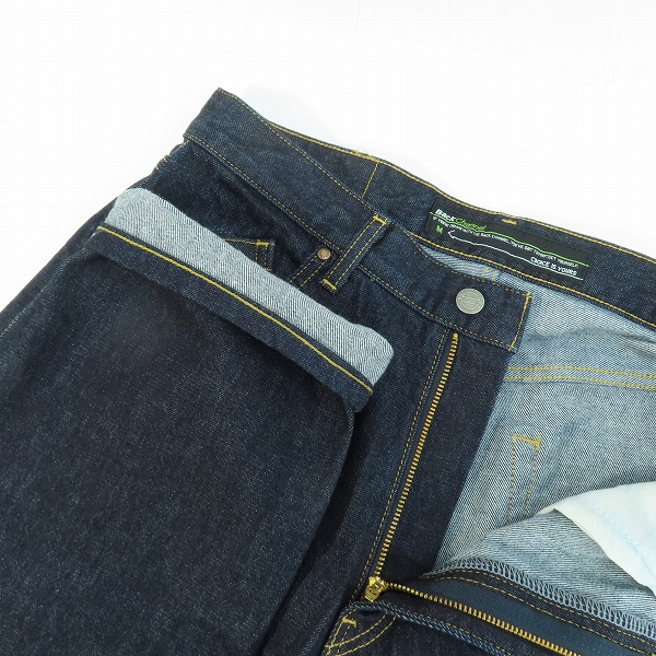 実際に弊社で買取させて頂いたBack Channel/バックチャンネル デニムパンツ インディゴ/Mの画像 2枚目