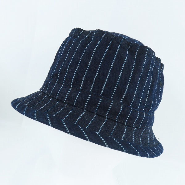 実際に弊社で買取させて頂いたSUGAR CANE/シュガーケーン ウォバッシュストライプ ポークパイハット/帽子  SC02467/7 1/2 