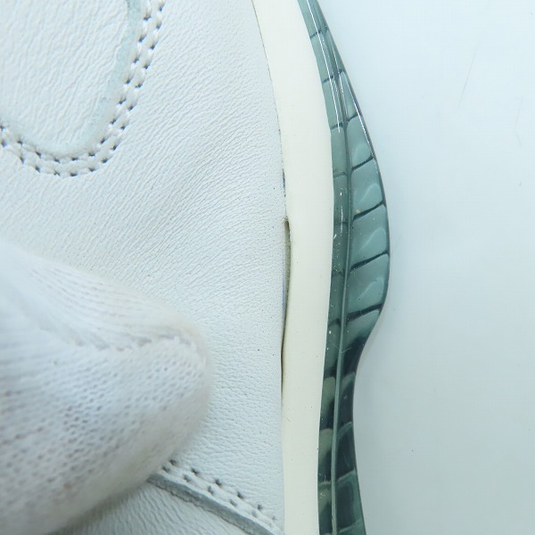 実際に弊社で買取させて頂いたRick Owens/リックオウエンス Performa Runner Lace up クリアソール レザースニーカー RU20F3811-LPOV60-106616/41の画像 6枚目